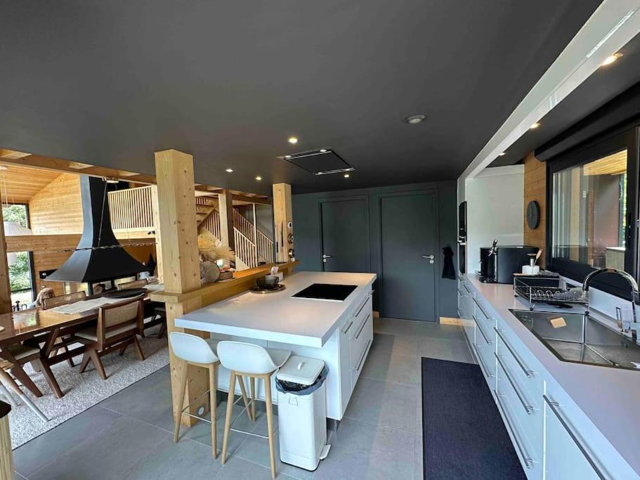 Chalet D'Architecte Avec Vue Panoramique Allos Dış mekan fotoğraf