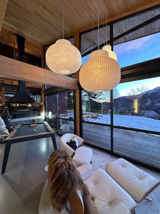 Chalet D'Architecte Avec Vue Panoramique Allos Dış mekan fotoğraf