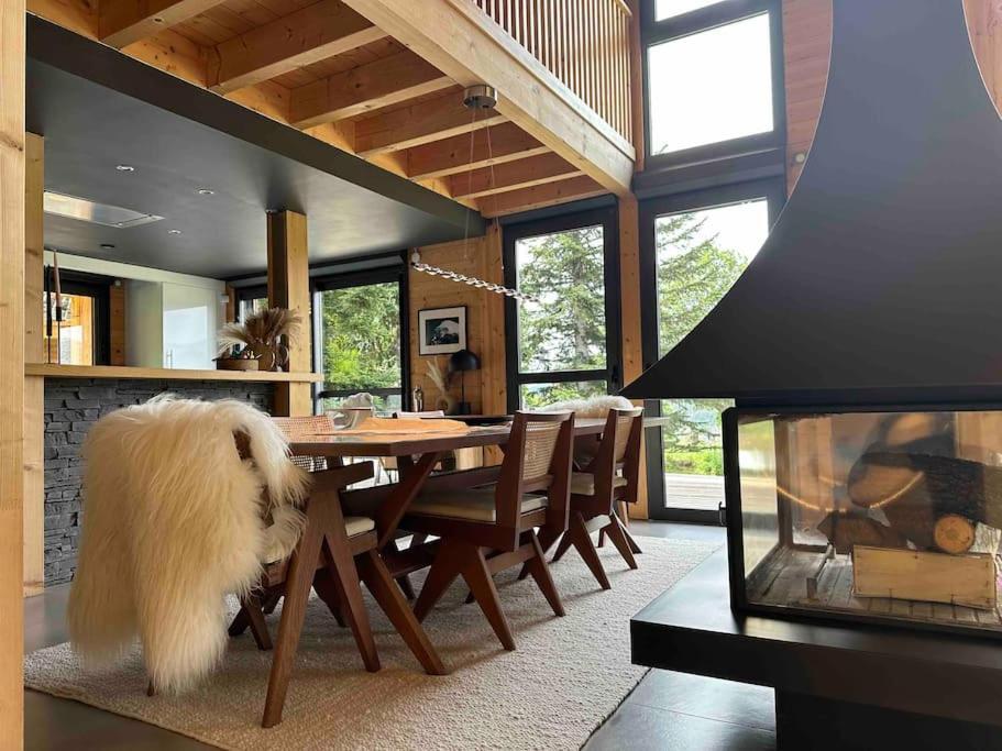Chalet D'Architecte Avec Vue Panoramique Allos Dış mekan fotoğraf