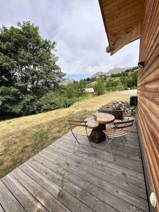 Chalet D'Architecte Avec Vue Panoramique Allos Dış mekan fotoğraf