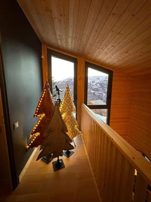 Chalet D'Architecte Avec Vue Panoramique Allos Dış mekan fotoğraf