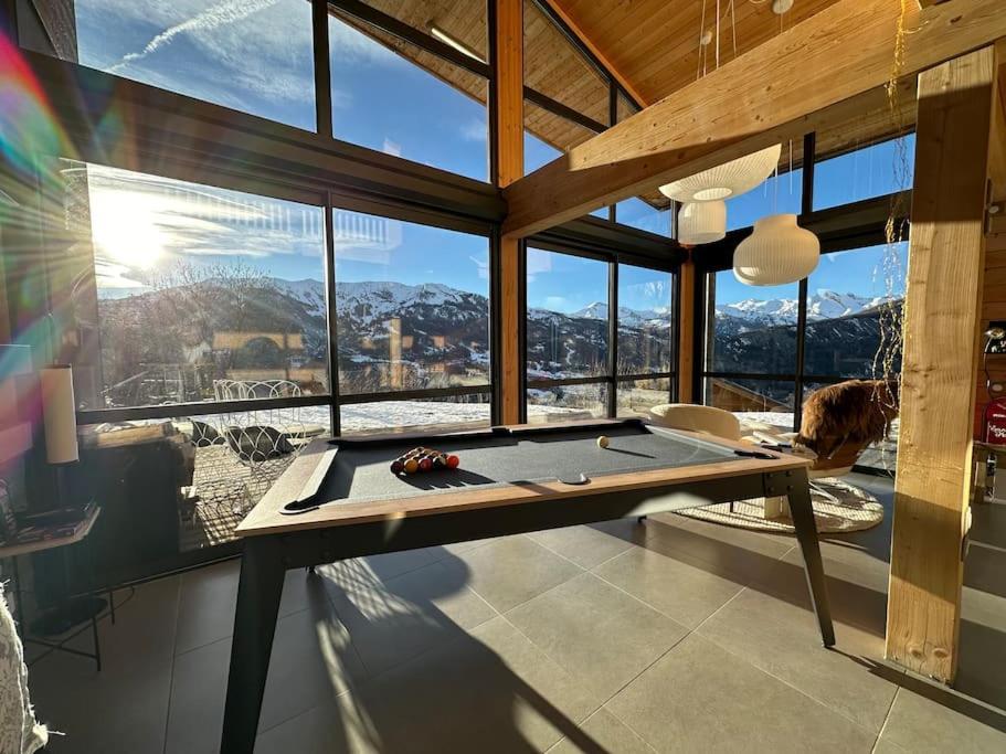 Chalet D'Architecte Avec Vue Panoramique Allos Dış mekan fotoğraf