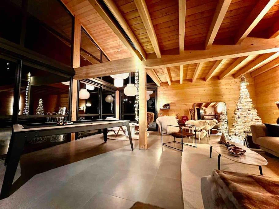 Chalet D'Architecte Avec Vue Panoramique Allos Dış mekan fotoğraf