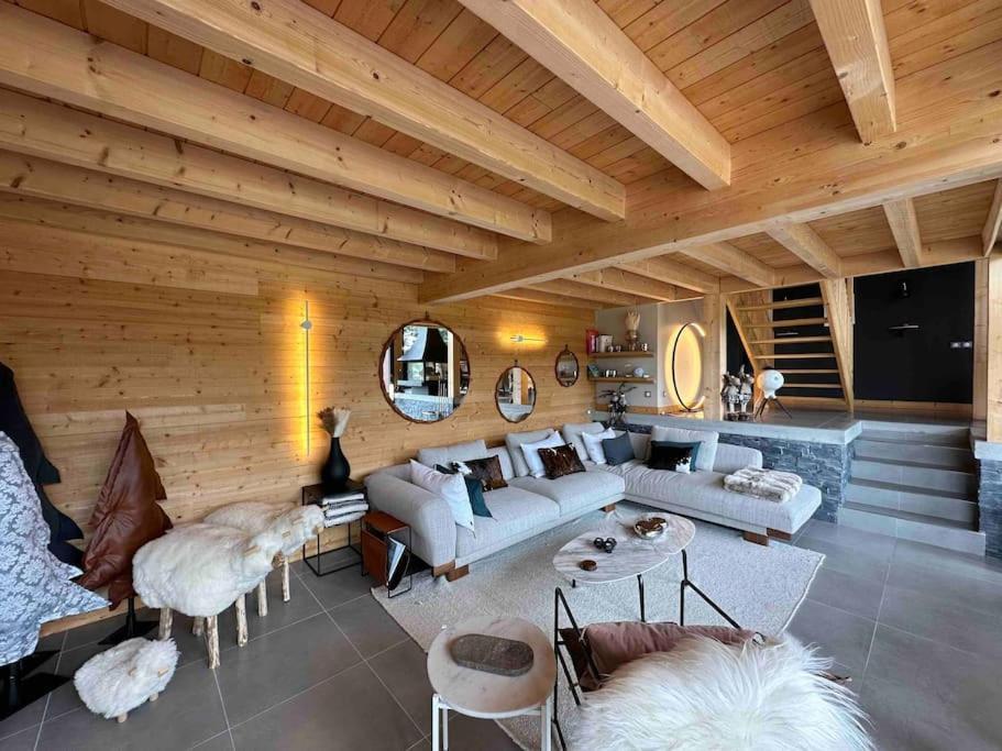 Chalet D'Architecte Avec Vue Panoramique Allos Dış mekan fotoğraf