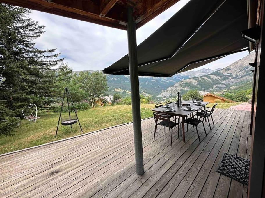 Chalet D'Architecte Avec Vue Panoramique Allos Dış mekan fotoğraf