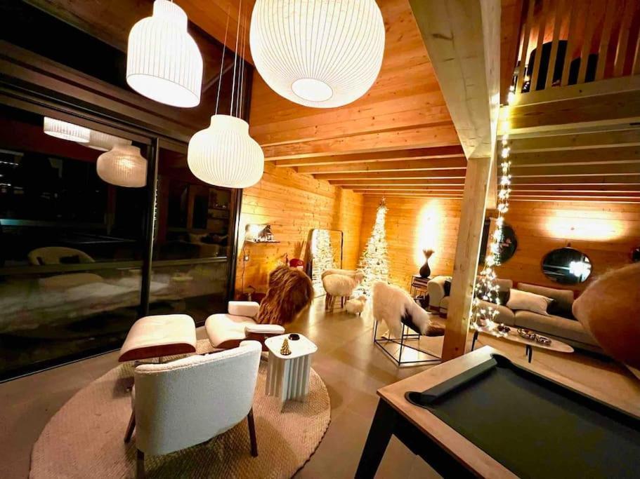 Chalet D'Architecte Avec Vue Panoramique Allos Dış mekan fotoğraf