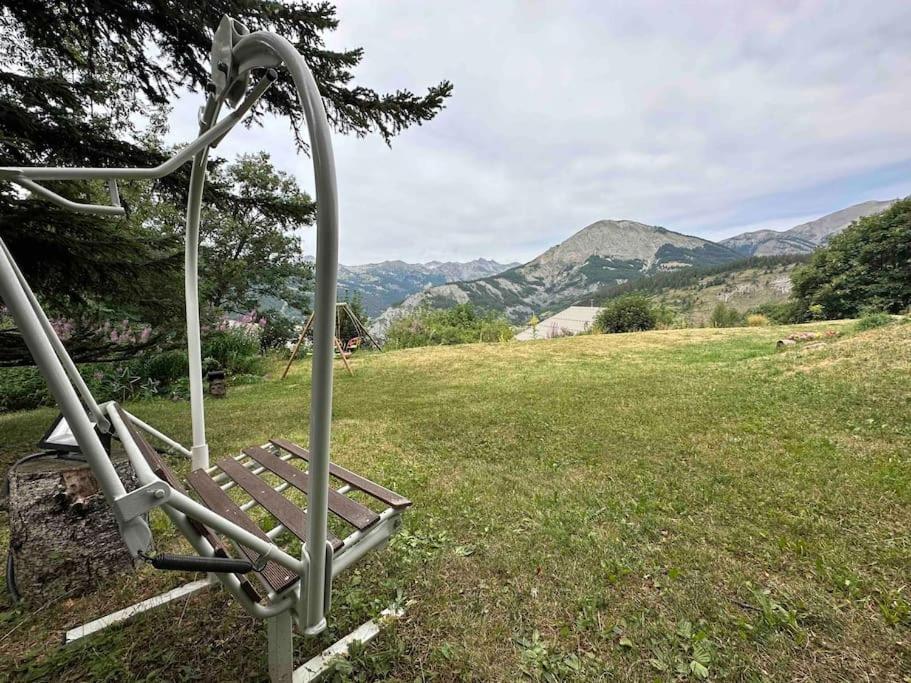 Chalet D'Architecte Avec Vue Panoramique Allos Dış mekan fotoğraf
