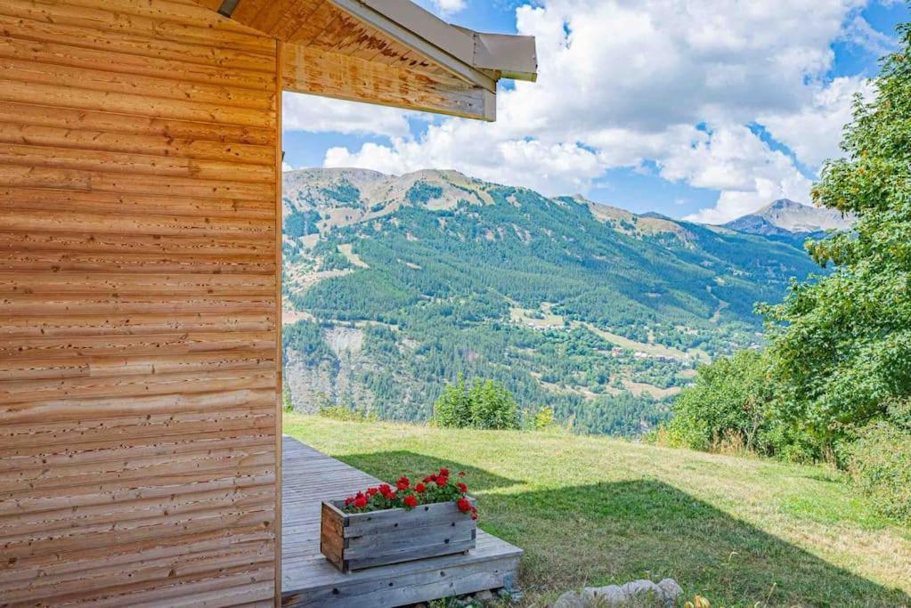 Chalet D'Architecte Avec Vue Panoramique Allos Dış mekan fotoğraf