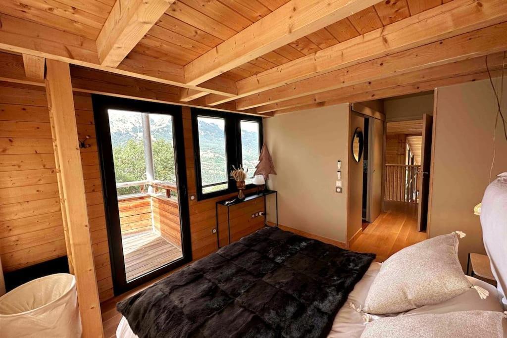 Chalet D'Architecte Avec Vue Panoramique Allos Dış mekan fotoğraf